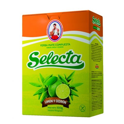 YERBA MATE SELECTA CEDRON Y LIMON 500 GR