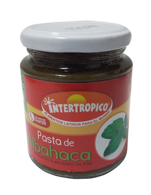 PASTA DE ALBAHACA INTERTROPICO X 215GRS