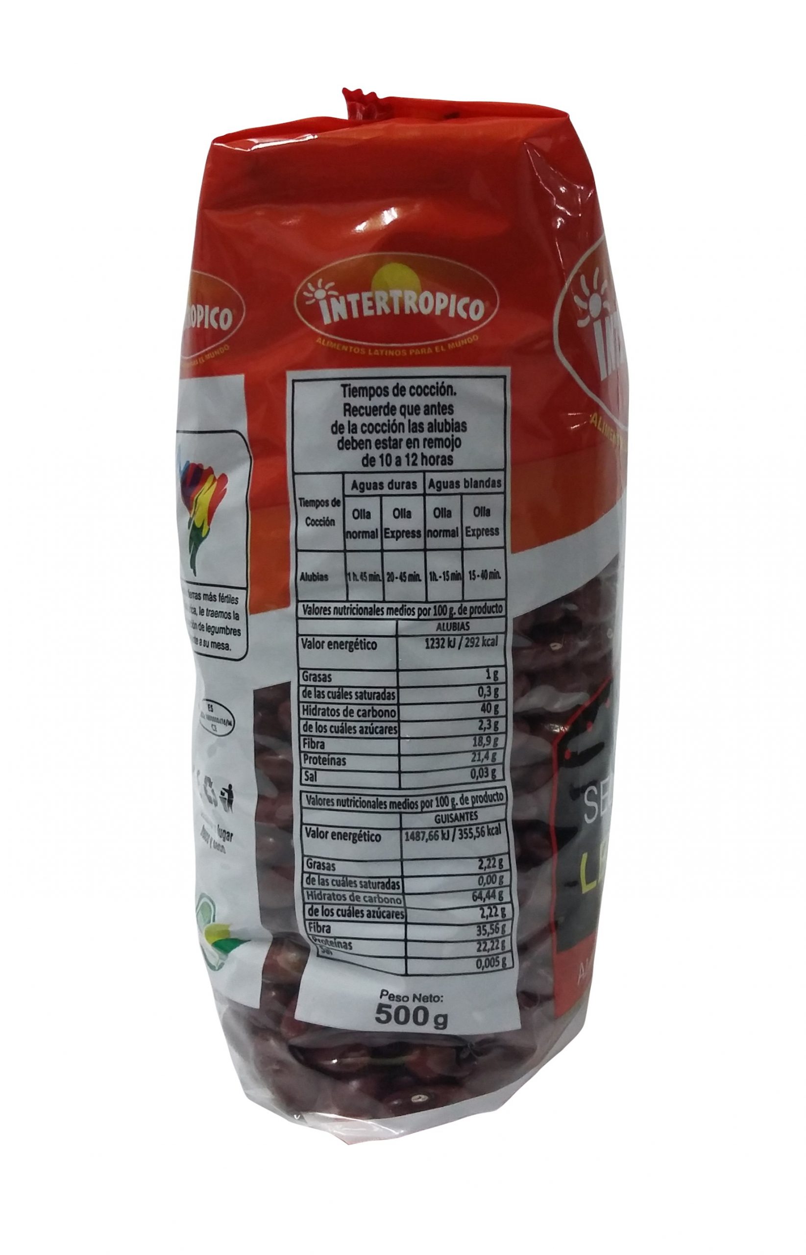 FRIJOL ROJO INTERTROPICO X500GR FRIJOL ROJO INTERTROPICO X500GR