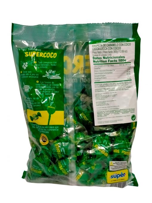 BOMBON SUPERCOCO BOLSA X 24 UNDS – Tienda Online Alimentos Latinos