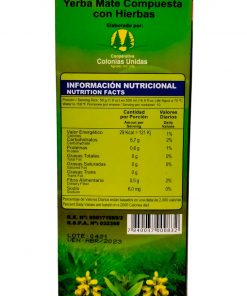 YERBA MATE COLON 90-60-90 X 500GRS