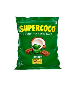 TURRON SUPERCOCO BOLSA X 50 UNDS
