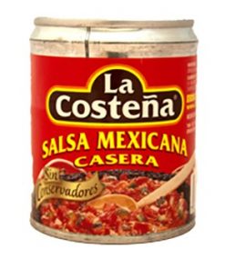 SALSA MEXICANA CASERA LA COSTEÑA X 220250GR