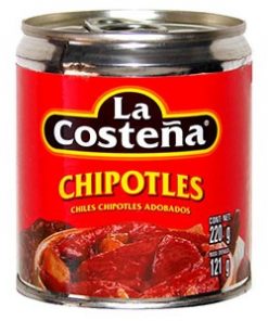 CHILES CHIPOTLES LA COSTEÑA X 220 GR