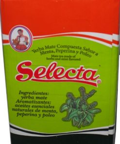 YERBA MATE SELECTA MENTA, PEPERINA, P X500GR