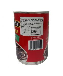 FRIJOLES NEGROS ENTEROS LA COSTEÑA 560GR