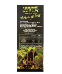 YERBA MATE KURUPI COMPUESTA X500GR