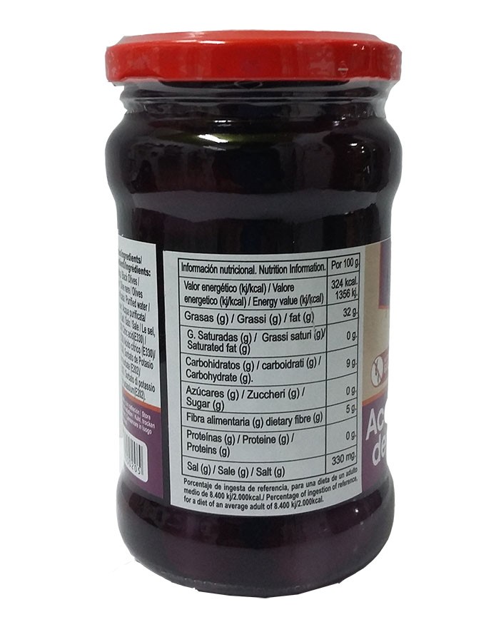 ACEITUNAS DE BOTIJA INTERTROPICO 340GR ACEITUNAS DE BOTIJA INTERTROPICO 340GR