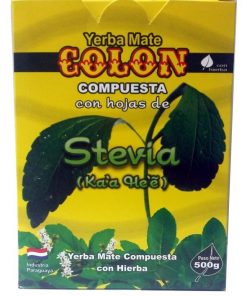 Y.MATE COLON ESTEVIA 500GR 12UNID