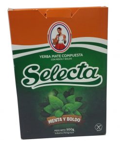 YERBA MATE SELECTA MENTA Y BOLDO