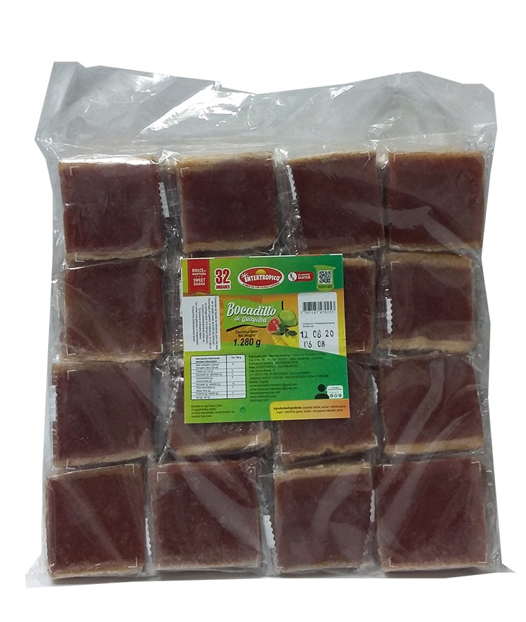BOCADILLO DE GUAYABA REPOSICIONX32UNI BOCADILLO DE GUAYABA REPOSICIONX32UNI