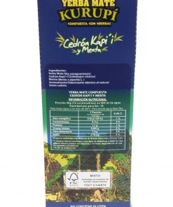 YERBA MATE KURUPI CEDRON KAPI I MENTA500