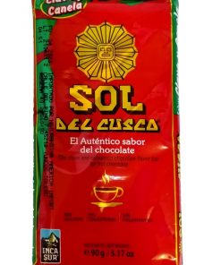 CHOCOLATE SOL DEL CUZCO CON CLAVO Y CANE