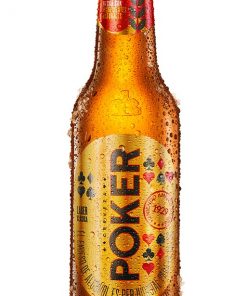CERVEZA POKER BOTELLA 33 CL