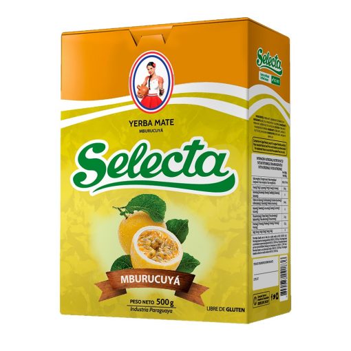 YERBA MATE SELECTA MARACUYA 500 GR